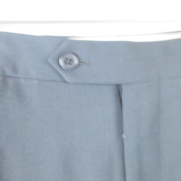Brooks Brothers 1818 Madison Wool Pants Size 38x32 Midnight Blue - Picture 3 of 9